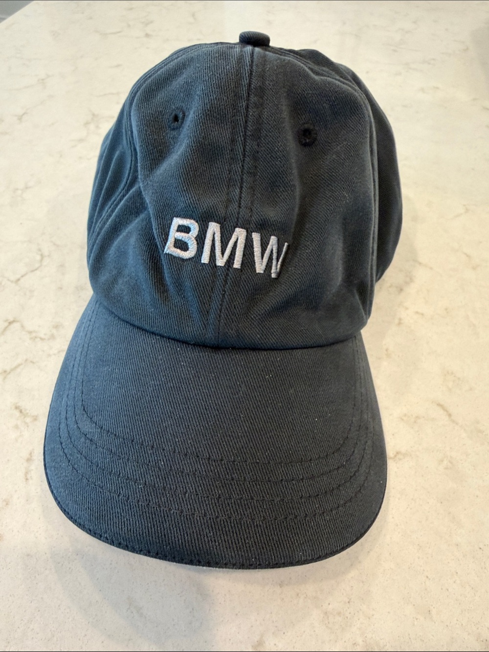 BMW black Embroidered Logo Cap